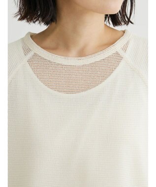 Green Parks ＳＥＴ２点メッシュラグランチュニック Off White