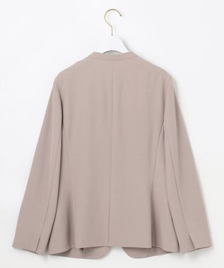 ANY SIS 【UVカット・接触冷感・吸水速乾】スマートビューティストレッチ ノーカラージャケット グレージュ