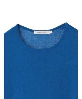 AMERICAN HOLIC 接触冷感トライアングルスリーブニットプルオーバー Blue
