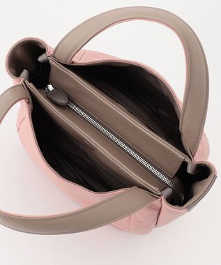 Y'SACCS シュリンクレザートート Sサイズ ピンク