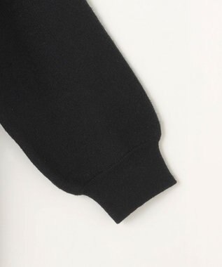 ANY SIS S 【洗える】ビスチェ風チュールコンビ ニット ブラック