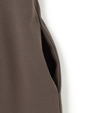 BEIGE， CINDY / クルーネックドレス Mocha×Ecru