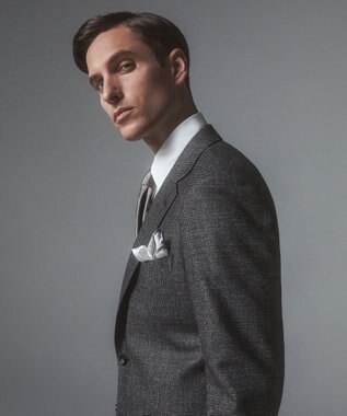 GOTAIRIKU 【形態安定/コンバーチブルカフス仕様】PREMIUMPLEATS_レギュラーカラー 通年ドレスシャツ ホワイト系