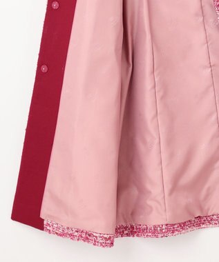 TOCCA CAMELOT TWEED コート オールドローズ系