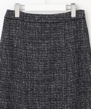 J.PRESS LADIES ファンシーツイード スカート ネイビー系1