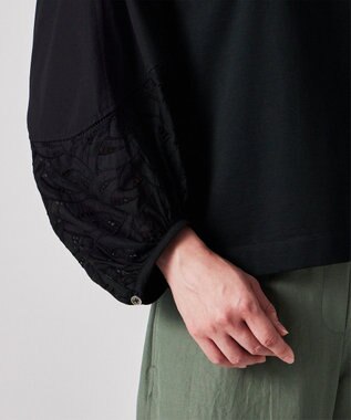 Paul Smith レース コンビ カットソー ブラック