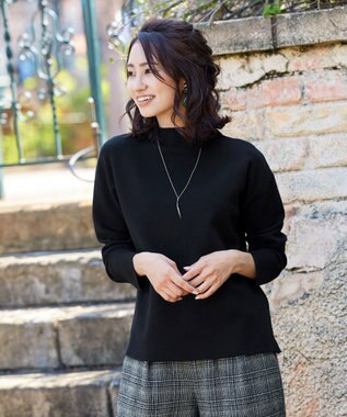 洗える もっちり素材のボトルネックニット Tiaclasse ファッション通販 公式通販 オンワード クローゼット 洗える もっちり素材のボトルネックニット Tiaclasse ファッション通販 公式通販 オンワード クローゼット