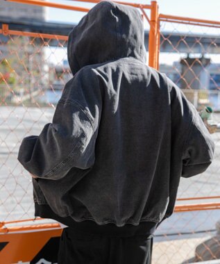 WEGO フードブルゾン ブラックその他