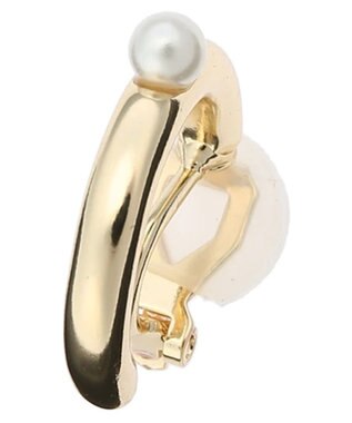 Green Parks ｅｖｅｒｙ　ｗａｌｋ．パール×アクリルイヤカフクリップ Gold