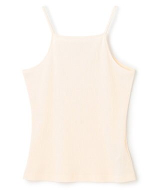 BEIGE， 【洗える・Oggi 10月号掲載】MARINO / コットンリブキャミソール Ecru