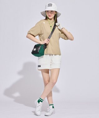 PW CIRCULUS 【WOMEN】パフスリーブモックT  2026年モデル ゴルフウェア レディース ベージュ系