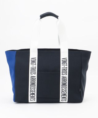 23区GOLF 【UNISEX】ネオプレーン トートバッグ ネイビー系