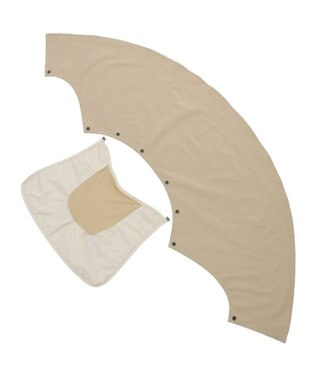 MOONBAT 【遮光100％/UVカット100％】フワクール (Fuwacool)  日差しを完全遮断サファリハット　遮光100　UV100 ベージュ