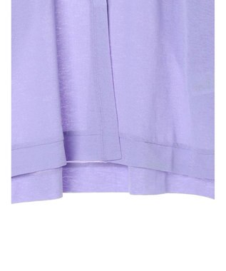 Green Parks Ｖネックシアーカットカーディガン Purple