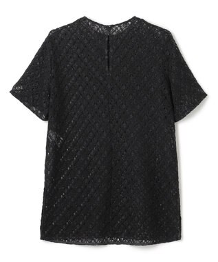 uncrave ジオメトリックレース ブラウス ブラック