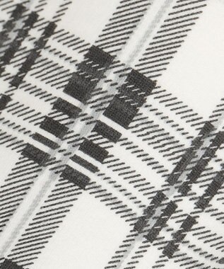 組曲 KIDS 【150-160㎝】シャギーチェック パンツ グレー系5