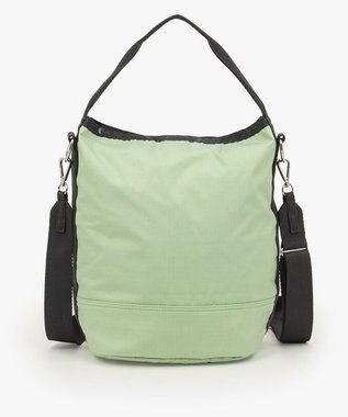 LeSportsac CONVERTIBLE BUCKET BAG/フロスティグリーン/サンダー フロスティグリーン/サンダー