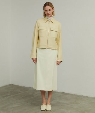 BEIGE， LOUIS / ラップスカート Absinthe