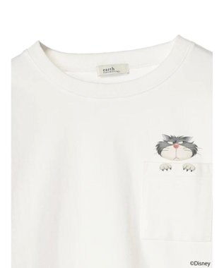 earth music&ecology Ｄｉｓｎｅｙ／覗きルシファーポケットロンＴ White