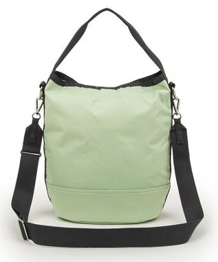 LeSportsac CONVERTIBLE BUCKET BAG/フロスティグリーン/サンダー フロスティグリーン/サンダー
