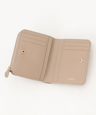 airlist Lファスナー二つ折り財布 Mokka モッカ ベージュ