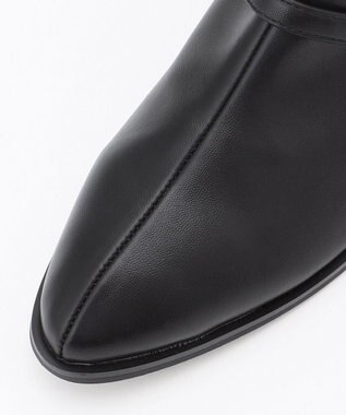 ICB ストレッチベルトショートブーツ ブラック系