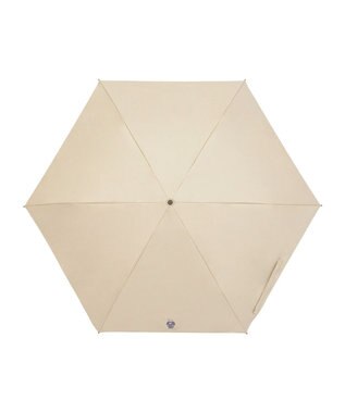 MOONBAT 【WEB限定/遮光率100%/遮熱/UV/耐風】POLO RALPH LAUREN（ポロ ラルフローレン）晴雨兼用日傘 ポロベア 無地 折りたたみ傘 ベージュ