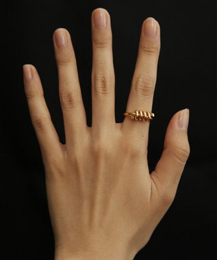 simoe Kuru Ring 02 ゴールド