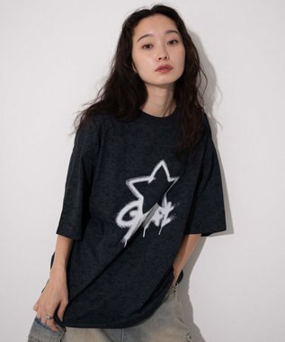 WEGO 【ユニセックス着用ITEM】スノーダイグラフィックT ブラックその他