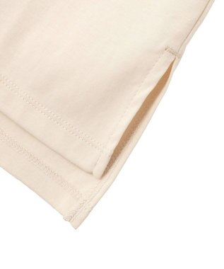 YECCA VECCA コットンスムースノースリーブトップス Beige