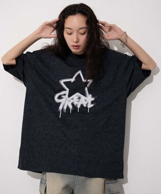 WEGO 【ユニセックス着用ITEM】スノーダイグラフィックT ブラックその他