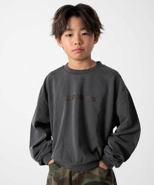 WEGO 【KIDS】ロゴプルオーバー（JUNIOR） スミクロ