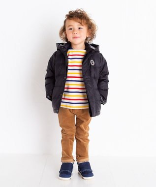 MIKI HOUSE HOT BISCUITS 【80-130cm】 ダウンジャケット 黒