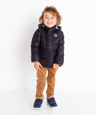 MIKI HOUSE HOT BISCUITS 【80-130cm】 ダウンジャケット 黒