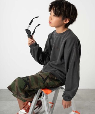WEGO 【KIDS】ロゴプルオーバー（JUNIOR） スミクロ