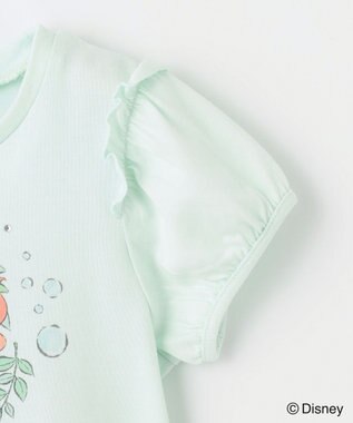 ANY KIDS 【ディズニープリンセス】アート Tシャツ ミント<アリエル>