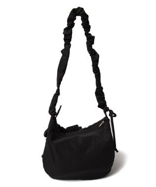 WEGO フリルドロストギャザーショルダー ブラック