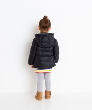 MIKI HOUSE HOT BISCUITS 【80-130cm】 ダウンジャケット 黒