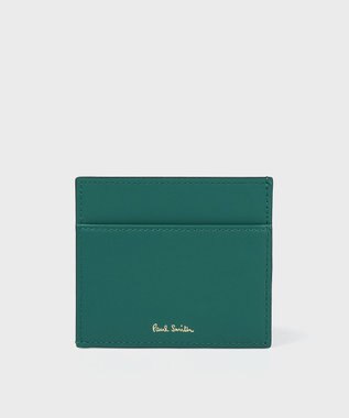 Paul Smith スワールカットカードレイヤー パスケース ブルーグリーン