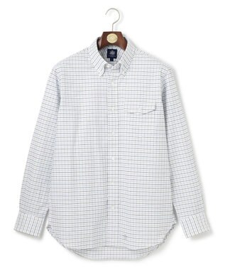 J.PRESS MEN 【定番 / 不変の品格】タッターソール シャツ / ボタンダウン ネイビー系3