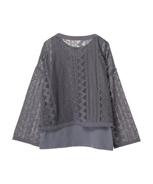 Green Parks ＳＥＴ２点　レースカーデ＋タンクトップ Dark Blue