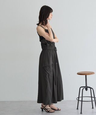 YECCA VECCA 【UVカット/遮熱/接触冷感】COOLカーゴキャミワンピース