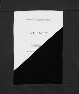 WEGO カラーパネルプルオーバー ブラック中濃色