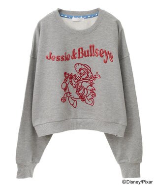 Green Parks トイストーリー／立体ロゴショートプルオーバー Gray Mixture