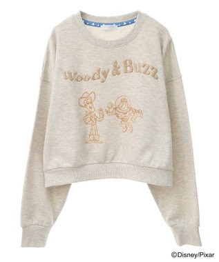 Green Parks トイストーリー／立体ロゴショートプルオーバー Oatmeal