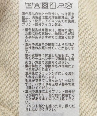 Green Parks トイストーリー／立体ロゴショートプルオーバー Cream