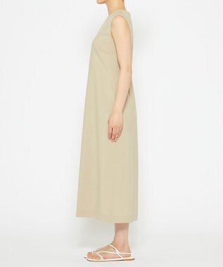 uncrave 【UVカット・接触冷感・洗濯機洗い可】ウォッシャブルドライサップ ワンピース（uncrave STANDARD) ベージュ