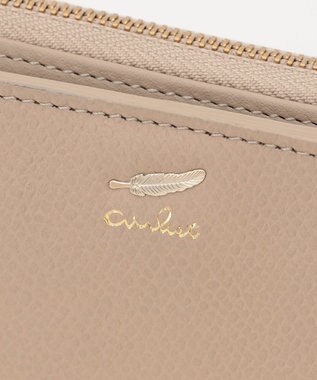 airlist Lファスナー二つ折り財布 Mokka モッカ ベージュ