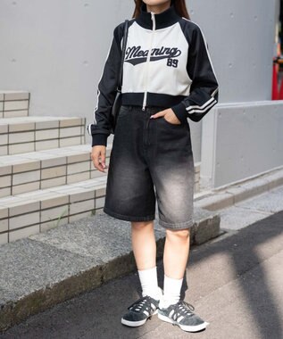 WEGO スタジアムロゴトラックジャケット ブラック