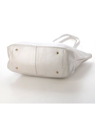 UNBILLION ペルケ perche / 牛革アジャストハンドルA4トート シルバー